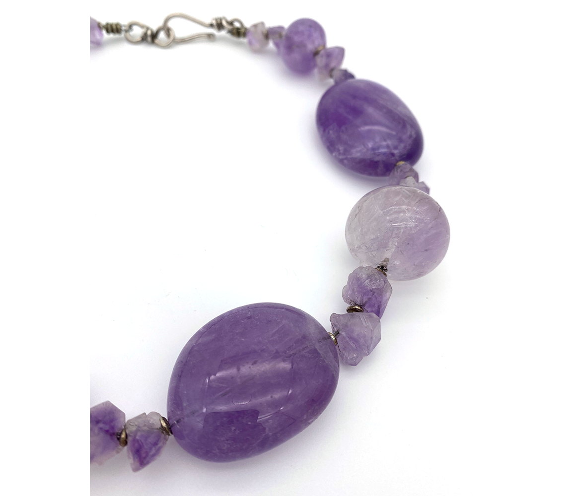 Danielle Carbone Chunky Amethyst Necklace